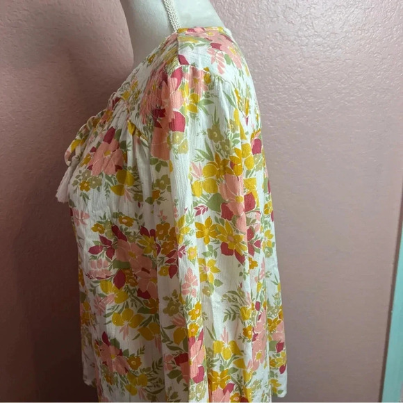 Joie Floral Blouse - Picture 5 of 11